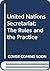 The United Nations Secretariat by Theodor Meron