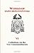 Collations on the Ten Commandments (Works of St. Bonaventure Ser.; Vo. VI)