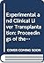 Experimental and Clinical Liver Transplantation