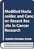 Modified Nucleosides and Cancer: Recent Results in Cancer Research