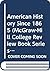American History Since 1865 (McGraw-Hill College Review Book Series)