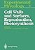 Cell Walls and Surfaces, Reproduction, Photosynthesis by Wolfgang Wiessner