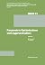 Parametric Optimization and Approximation: Conference Held at the Mathematisches Forschungsinstitut, Oberwolfach, October 16–22, 1983 (International Series of Numerical Mathematics)