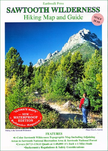 Sawtooth Wilderness, ID (Map)