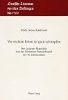 Vor rechten lütten ist guot schimpfen: Der Luzerner Marcolfus und das Schweizer Fastnachtspiel des 16. Jahrhunderts (Deutsche Literatur von den Anfängen bis 1700) (German Edition) Vor rechten lütten ist guot schimpfen: Der Luzerner Marcolfus und das Schweizer Fastnachtspiel des 16. Jahrhunderts (Deutsche Literatur von den Anfängen bis 1700) (German Edition)