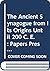 The Ancient Synagogue from Its Origins Until 200 C. E.: Papers Presented at an International Conference at Lund University, October 14-17, 2001 (Coniectanea Biblica. New Testament Series, 39)