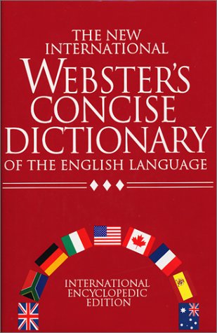 The New International Webster's Concise Dictionary of the English Language (Hardcover)