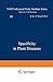 Specificity in Plant Diseases (Nato Science Series A:)