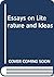Essays on Literature and Ideas