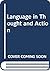 Language in Thought and Action
