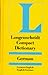 Langenscheidt Compact Dictionary German German-English, Engli... by Heinz Messinger; Gisela Tur...