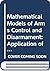Mathematical models of arms control and disarmament: Application of mathematical structures in politics (Operations Research Society of America. Publications in operations research)