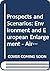 Environment and European enlargement : air emissions (Prospects and scenarios)
