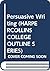 Persuasive Writing (HARPERCOLLINS COLLEGE OUTLINE SERIES)