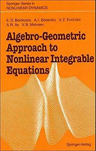 Algebro-Geometric Approach to Nonlinear Integrable Equations (Springer Series in Nonlinear Dynamics)