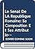Le Senat De LA Republique Romaine by Pierre Willems