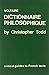 Voltaire: Dictionnaire Philosophique (Critical Guides to French Texts)