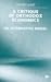 A Critique of Orthodox Economics: An Alternative Model