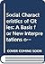 Social Characteristics of Cities: A Basis for New Interpretations of the Role of the City in American Life (Metropolitan America Series)