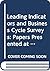 Leading Indicators and Business Cycle Surveys: Papers Presented at the 16th Ciret Conference Proceedings, Washington, D.C. 1983