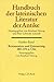 Handbuch der Altertumswissenschaft 8.5, Handbuch der Lateinischen Literatur der Antike