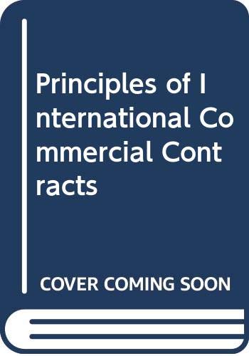 Unidroit Principles of International Commercial Contracts (Paperback)