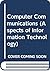 Computer Communications (Aspects of Information Technology)