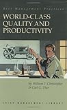 Management Library: World Class Quality and Productivity