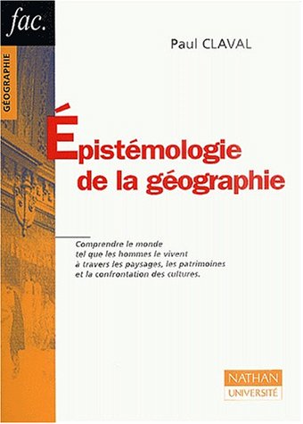 Epistémologie de la géographie (Paperback)