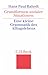 Grundformen sozialer Situationen: Eine kleine Grammatik des Alltagslebens (German Edition)