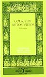 Códice de autos viejos (selección) .