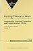 Putting Theory to Work: Implementing Situational Prevention And Problem-oriented Policing (Crime Prevention Studies, 20)