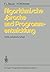 Algorithmische Sprache und Programmentwicklung (German Edition)