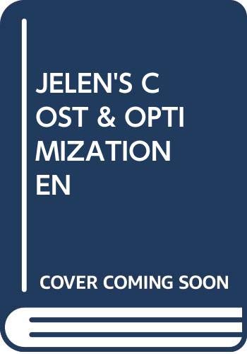 Cost and Optimization Engineering (Hardcover)