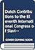 Dutch Contributions to the ...