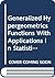 Generalized Hypergeometrics...
