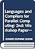 Languages and Compilers for...