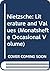 Nietzsche: Literature and Values (Monatshefte Occasional Volume)