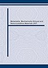 Metastable, Mechanically Alloyed and Nanocrystalline Materials 2001: Proceedings of the International Symposium on Metastable, Mechanically Alloyed and ... (Materials Science Forum, Volumes 386-388)