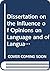 Dissertation on the Influen...