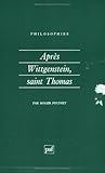 Après Wittgenstein, saint Thomas