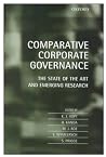 Comparative Corporate Governance: The State of the Art and Emerging Research Comparative Corporate Governance: The State of the Art and Emerging Research