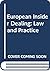 European Insider Dealing: Law and Practice