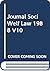 Journal Soci Welf Law 1988 V10 by Adrian James