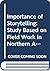 The importance of storytelling: A study based on field work in northern Alaska (Acta Universitatis Upsaliensis)