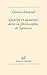 Qualité et quantité dans la philosophie de Spinoza