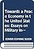 Towards a peace economy in the United States by Seymour Melman