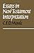 Essays in New Testament Interpretation
