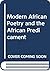 Modern African Poetry and the African Predicament