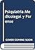 Psiquiatria Medicolegal y Forense (Spanish Edition)